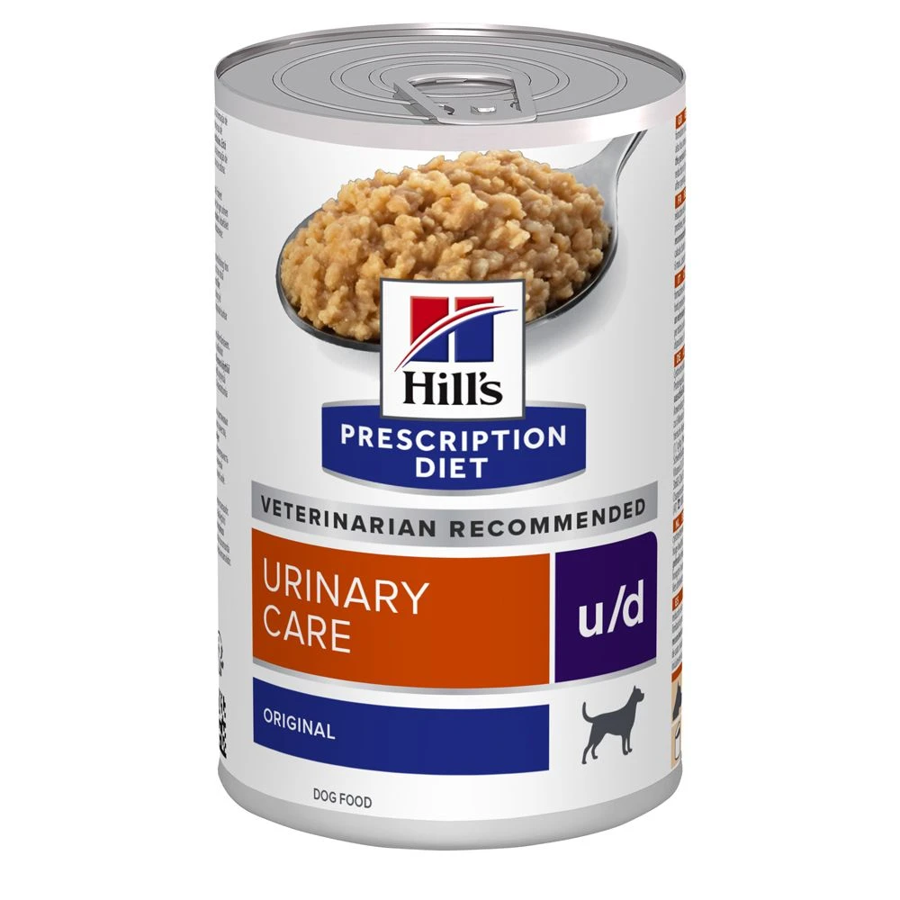 Hill's Hill’s Prescription Diet U/D – Hondenvoer – 12x370g 1 Hill's Hill’s Prescription Diet U/D – Hondenvoer – 12x370g