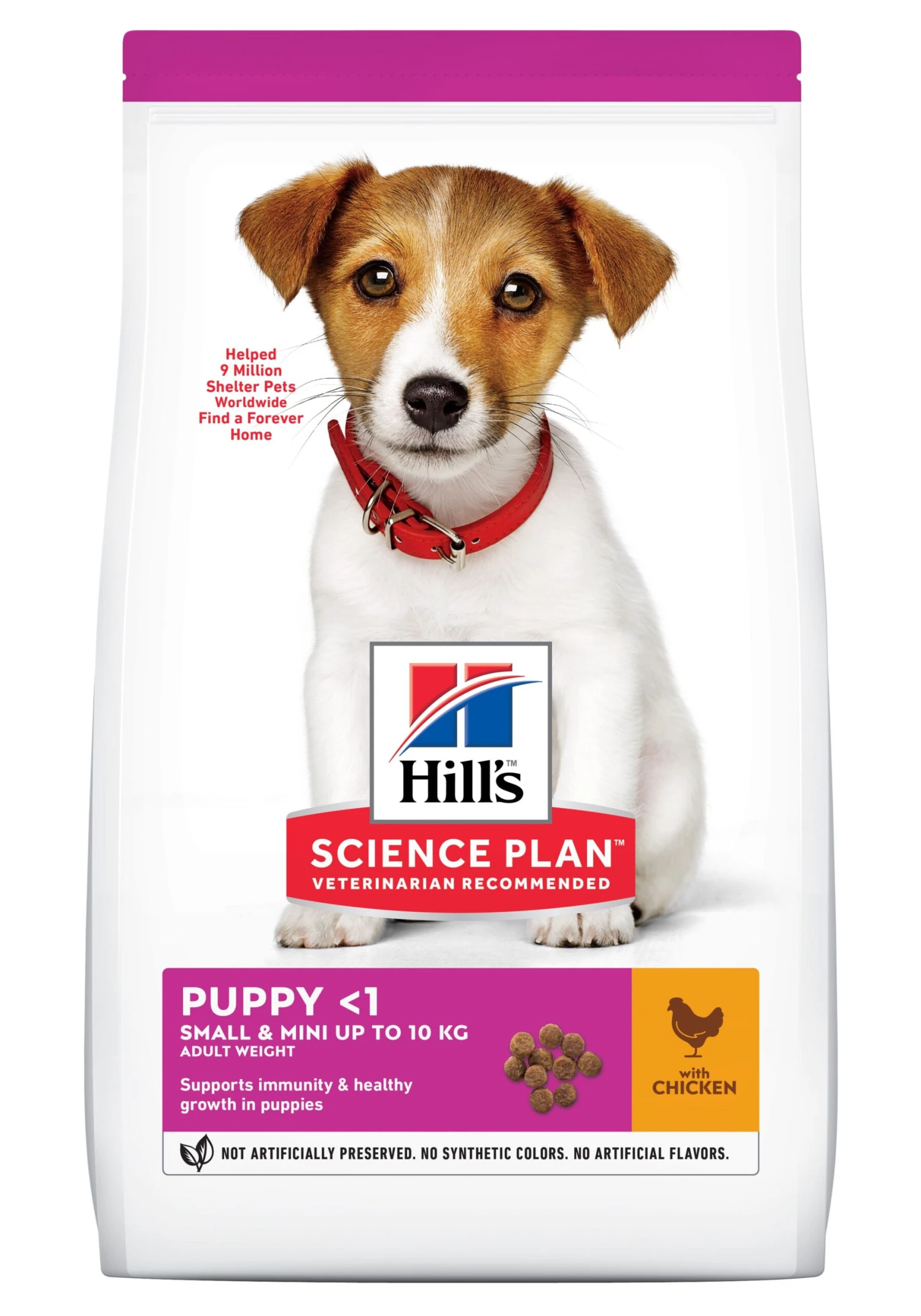 Hill's Science Plan Puppy Small & Mini Hondenvoer Met Kip 6kg 1 Hill's Science Plan Puppy Small & Mini Hondenvoer Met Kip 6kg