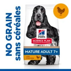 Hill's Science Plan Mature Adult No Grain - Kip - 14kg -Royal Honden Aanbiedingen Winkel 52742037271 3 science plan chien mature medium no grain croquettes poulet