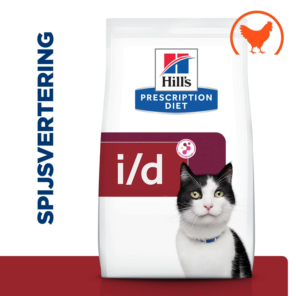 Hill's Hill’s Prescription Diet I/D – Kattenvoer Met Kip – 1,5kg 2 Hill's Hill’s Prescription Diet I/D – Kattenvoer Met Kip – 1,5kg - Afbeelding 2