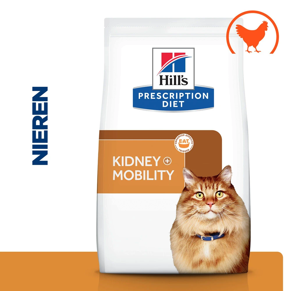 Hill's Prescription Diet K/d + Mobility Kattenvoer Met Kip 1.5kg 2 Hill's Prescription Diet K/d + Mobility Kattenvoer Met Kip 1.5kg - Afbeelding 2