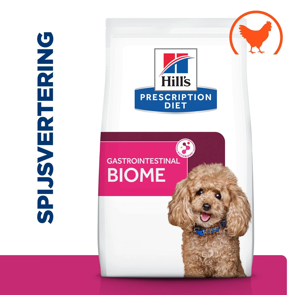 Hill's Hill’s Prescription Diet Gastrointestinal Biome Mini Hondenvoer Met Kip 6kg 2 Hill's Hill’s Prescription Diet Gastrointestinal Biome Mini Hondenvoer Met Kip 6kg - Afbeelding 2