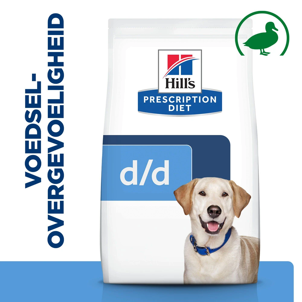 Hill's Prescription Diet D/d Food Sensitivities Hondenvoer Met Eend & Rijst 1.5kg 2 Hill's Prescription Diet D/d Food Sensitivities Hondenvoer Met Eend & Rijst 1.5kg - Afbeelding 2