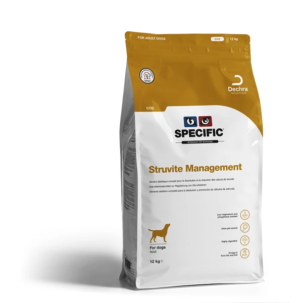 Specific Ccd Struvite Management – Hondenvoer – 12kg 1 Specific Ccd Struvite Management – Hondenvoer – 12kg