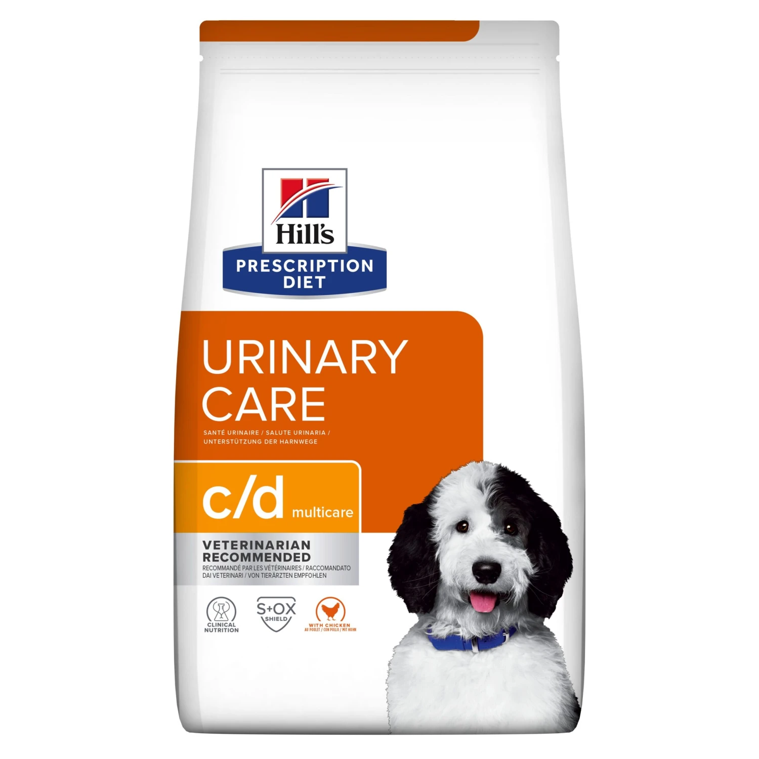 Hill's Prescription Diet C/d Multicare Urinary Care Hondenvoer Met Kip 4kg Zak 1 Hill's Prescription Diet C/d Multicare Urinary Care Hondenvoer Met Kip 4kg Zak