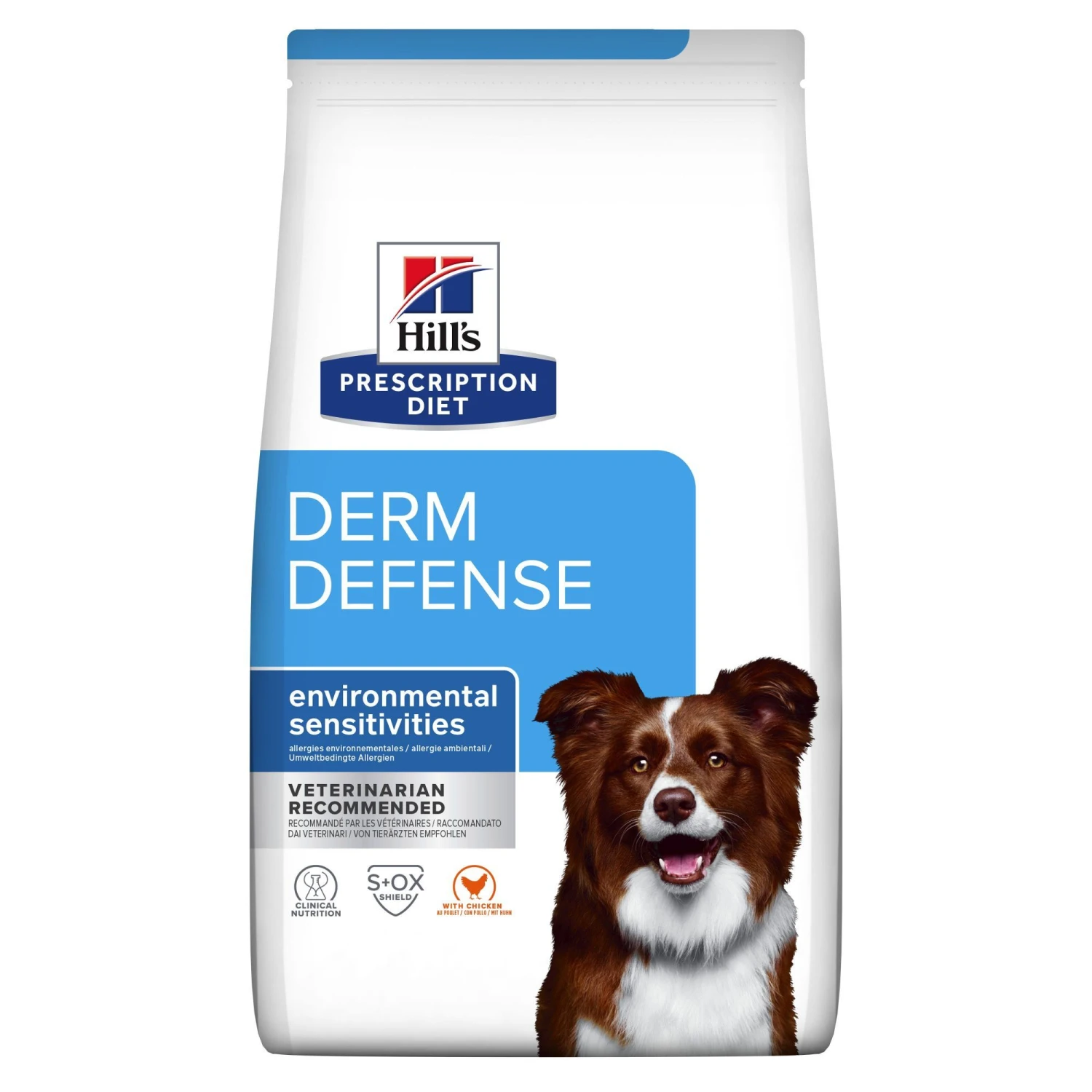 Hill's Prescription Diet Derm Defense Environmental Sensitivities Hondenvoer Met Kip 4kg 1 Hill's Prescription Diet Derm Defense Environmental Sensitivities Hondenvoer Met Kip 4kg