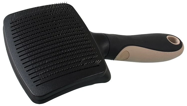 Dog Fantasy Borstel Met Zelfreinigende Draden M/l 1 Dog Fantasy Borstel Met Zelfreinigende Draden M/l