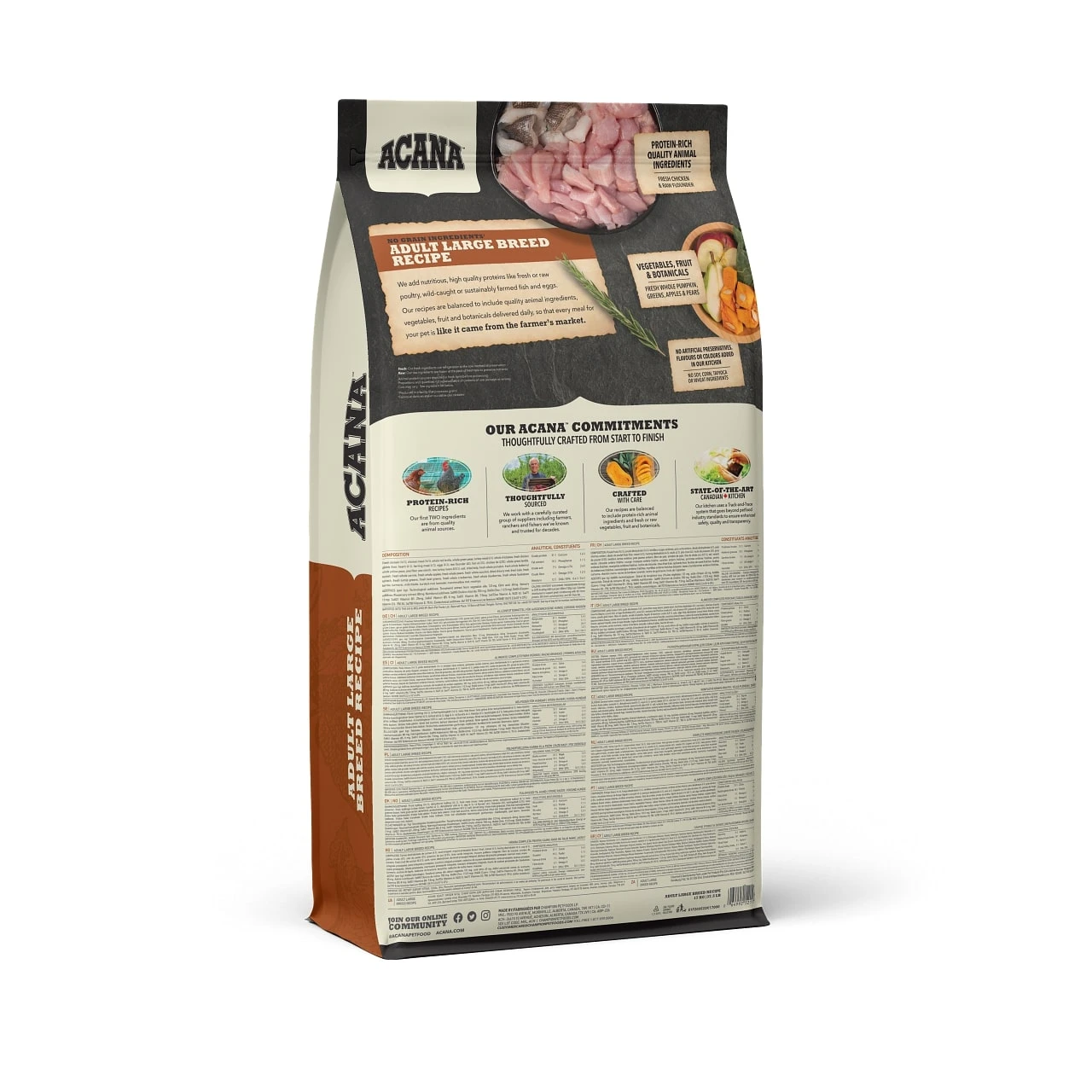 Acana Adult Large Breed Hond 11,4kg 2 Acana Adult Large Breed Hond 11,4kg - Afbeelding 2