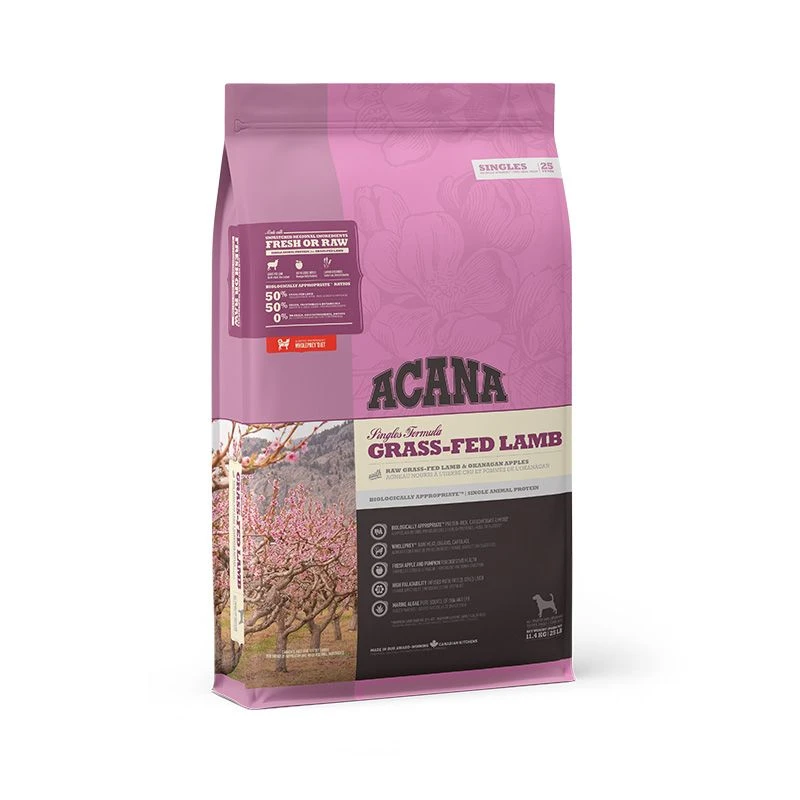 Acana Singles Grass-Fed Lamb Hond 2kg 1 Acana Singles Grass-Fed Lamb Hond 2kg