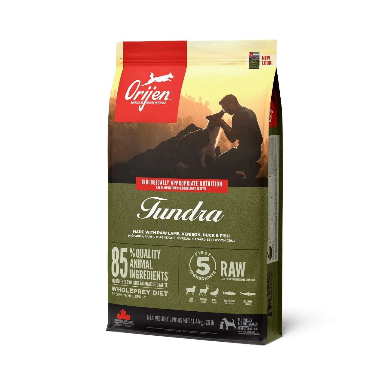 Orijen Whole Prey Tundra Hond 11,4kg 1 Orijen Whole Prey Tundra Hond 11,4kg