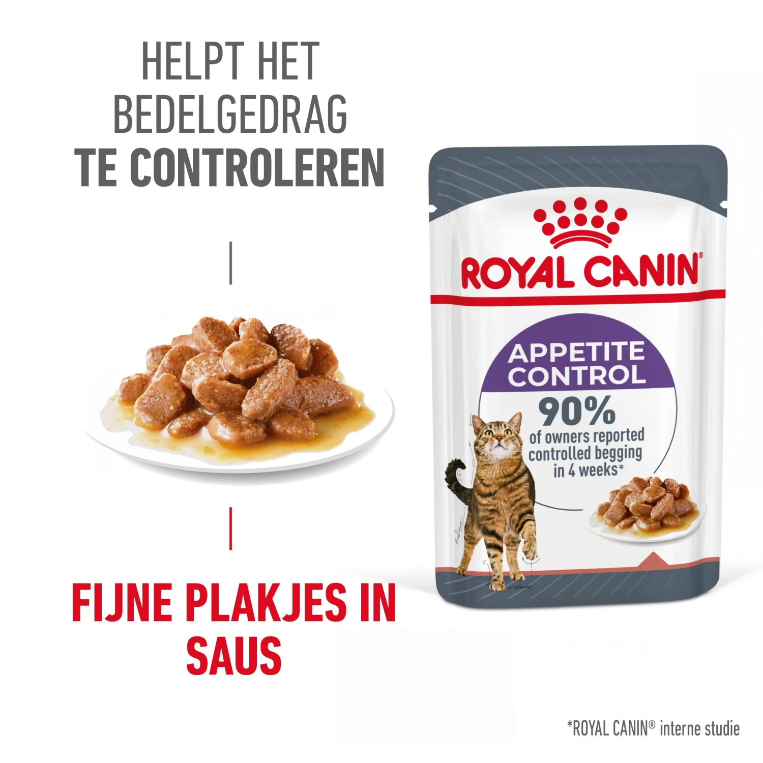 Royal Canin Appetite Control Natvoer In Gravy Kattenvoer 12x85g 2 Royal Canin Appetite Control Natvoer In Gravy Kattenvoer 12x85g - Afbeelding 2