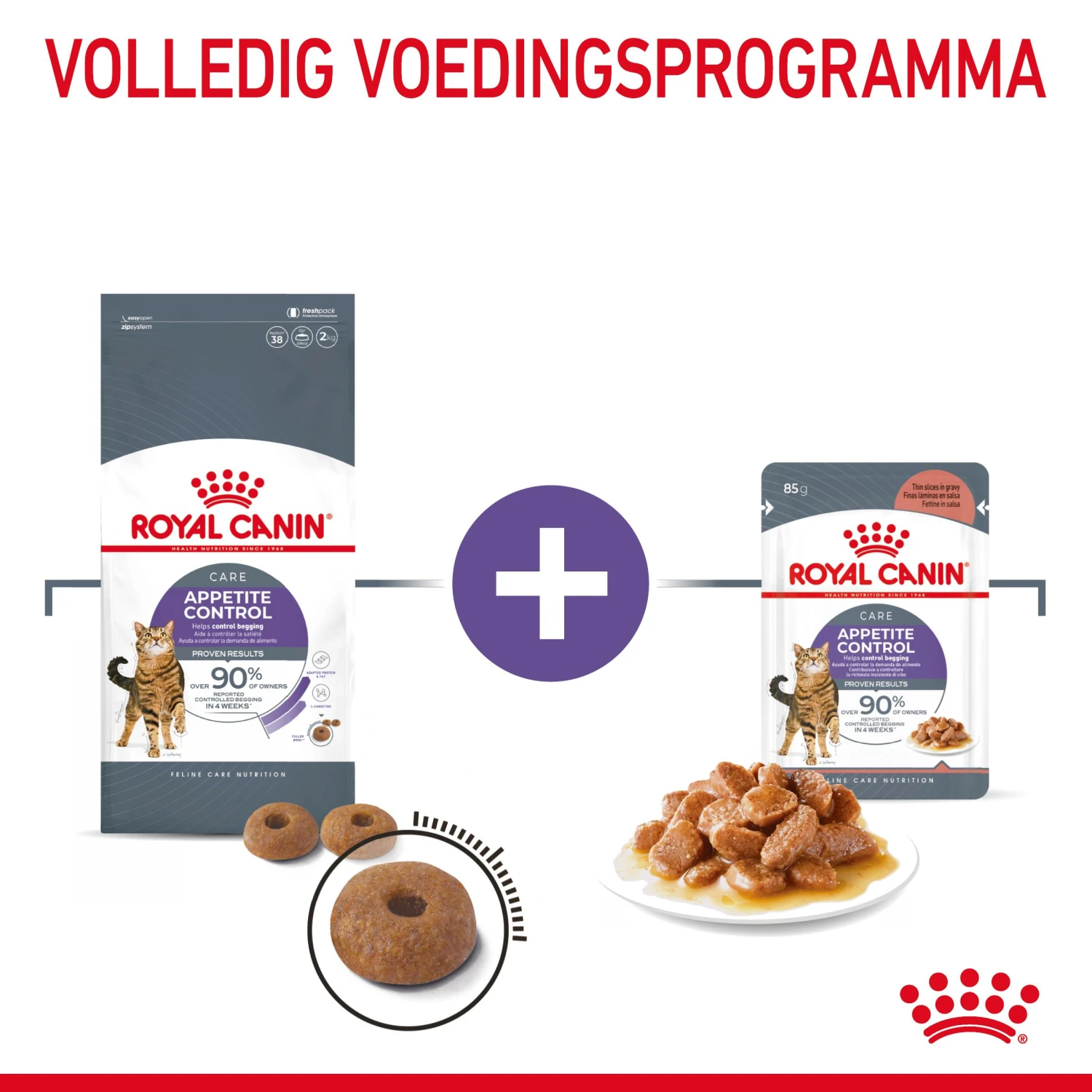 Royal Canin Appetite Control Natvoer In Gravy Kattenvoer 12x85g 5 Royal Canin Appetite Control Natvoer In Gravy Kattenvoer 12x85g - Afbeelding 5