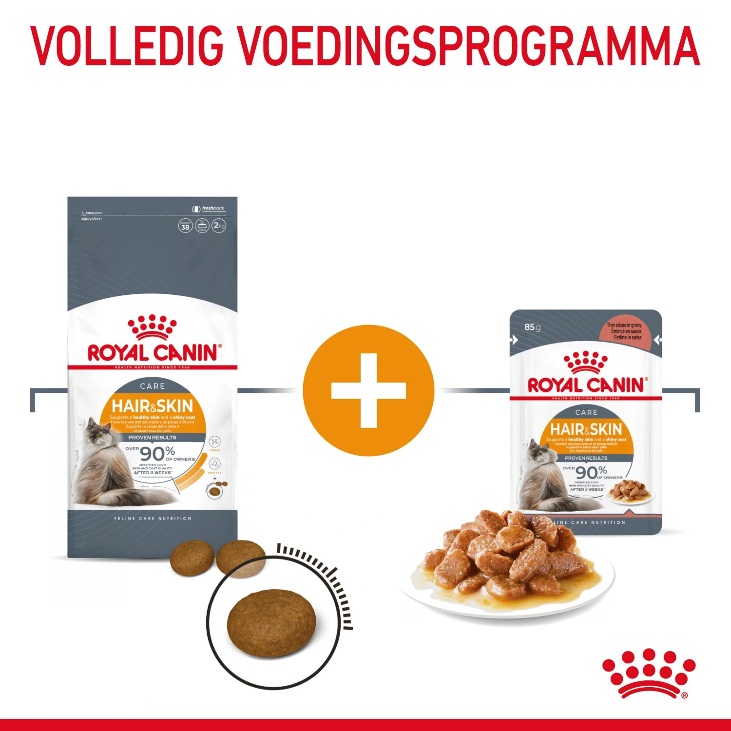 Royal Canin Hair & Skin Care Kattenvoer 4kg 4 Royal Canin Hair & Skin Care Kattenvoer 4kg - Afbeelding 4