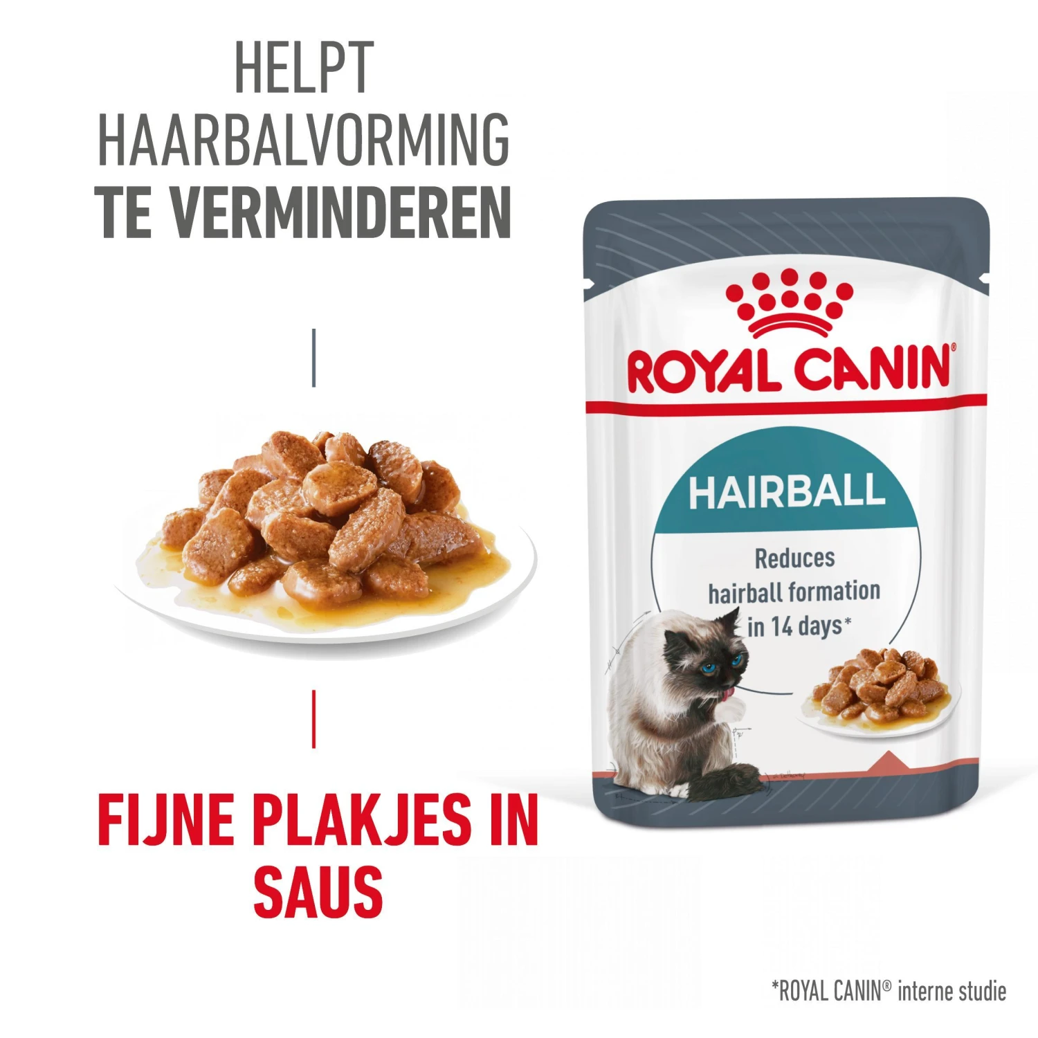 Royal Canin Hairball Care Natvoer In Gravy Kattenvoer 12x85g 2 Royal Canin Hairball Care Natvoer In Gravy Kattenvoer 12x85g - Afbeelding 2
