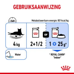 Royal Canin Indoor Sterilised In Jelly Kattenvoer 12x85g 13 Royal Canin Indoor Sterilised In Jelly Kattenvoer 12x85g -Royal Honden Aanbiedingen Winkel Royal Canin Indoor Sterilised Jelly Kat NL Dosage