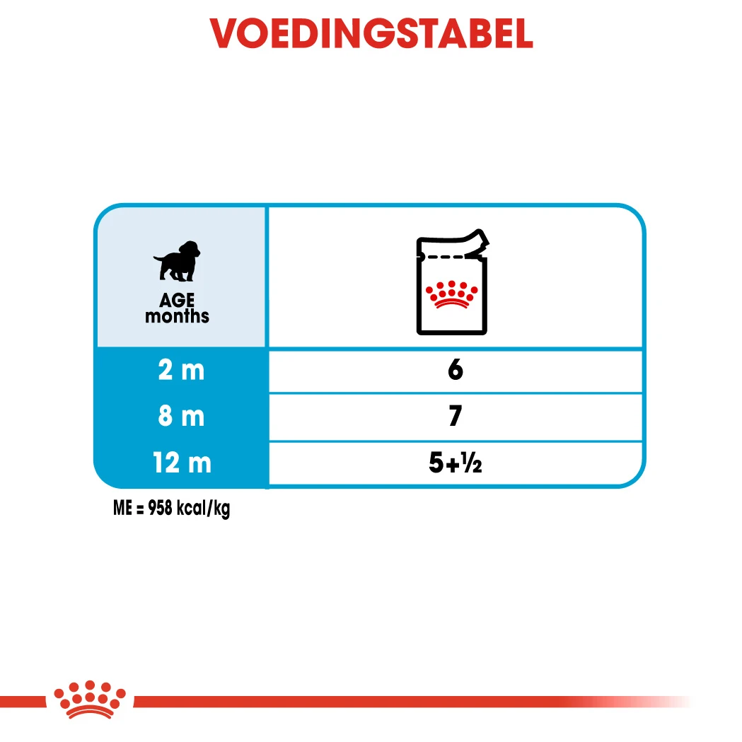 Royal Canin Medium Puppy Natvoer Hond 40x 140g 3 Royal Canin Medium Puppy Natvoer Hond 40x 140g - Afbeelding 3