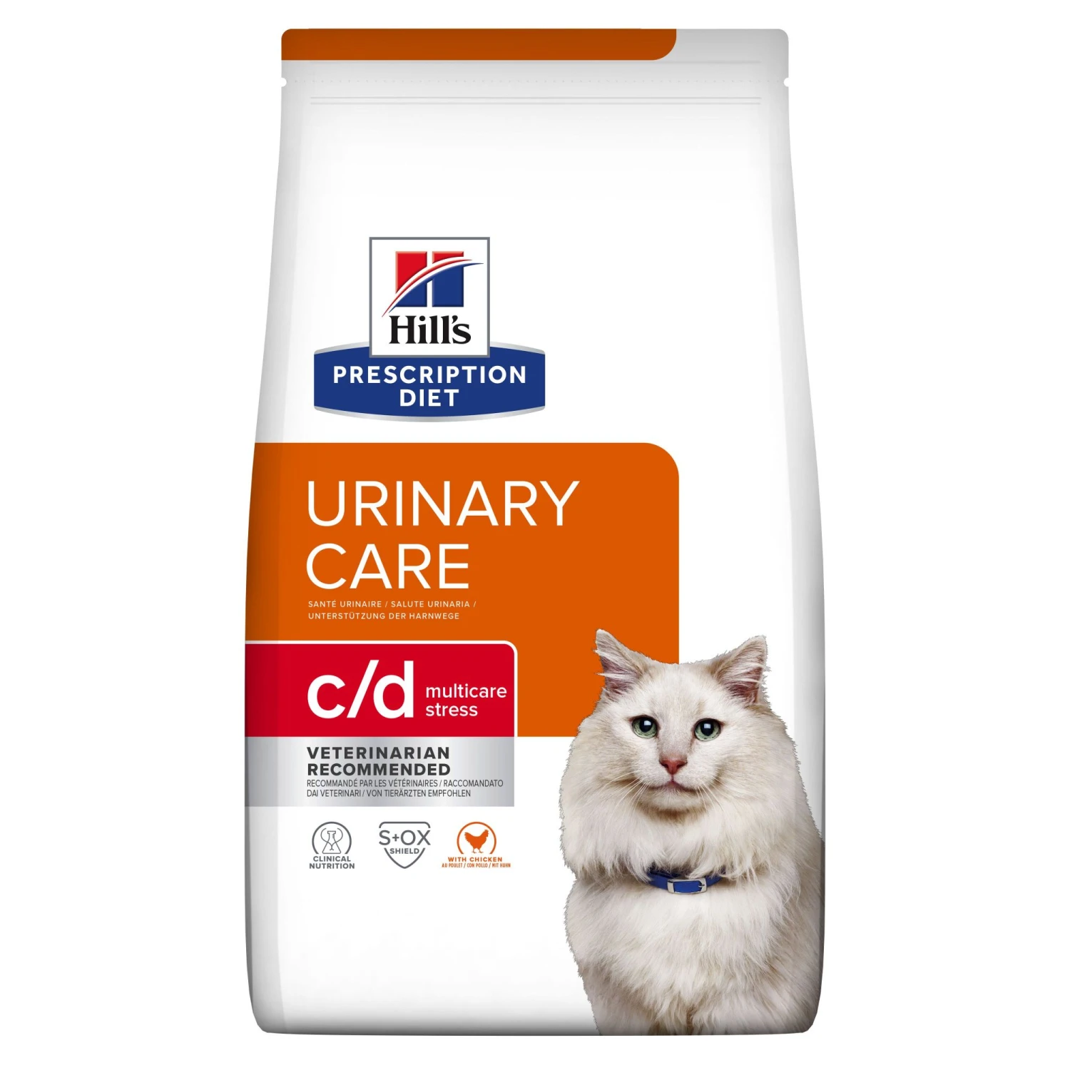 Hill's Prescription Diet C/d Multicare Stress Urinary Care Kattenvoer Met Kip 3kg 1 Hill's Prescription Diet C/d Multicare Stress Urinary Care Kattenvoer Met Kip 3kg