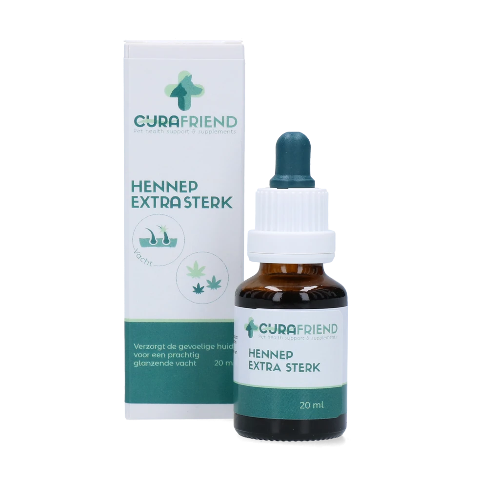 Curafriend Hennep Extra Sterk 20ml 1 Curafriend Hennep Extra Sterk 20ml