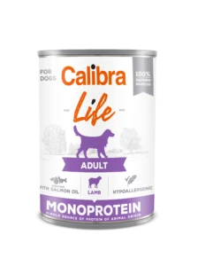 Calibra Life Adult Monoproteïne Lam Voor Honden 6x400gr