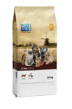 Carocroc Kat 3-Mix - Kattenvoer - 15 Kg