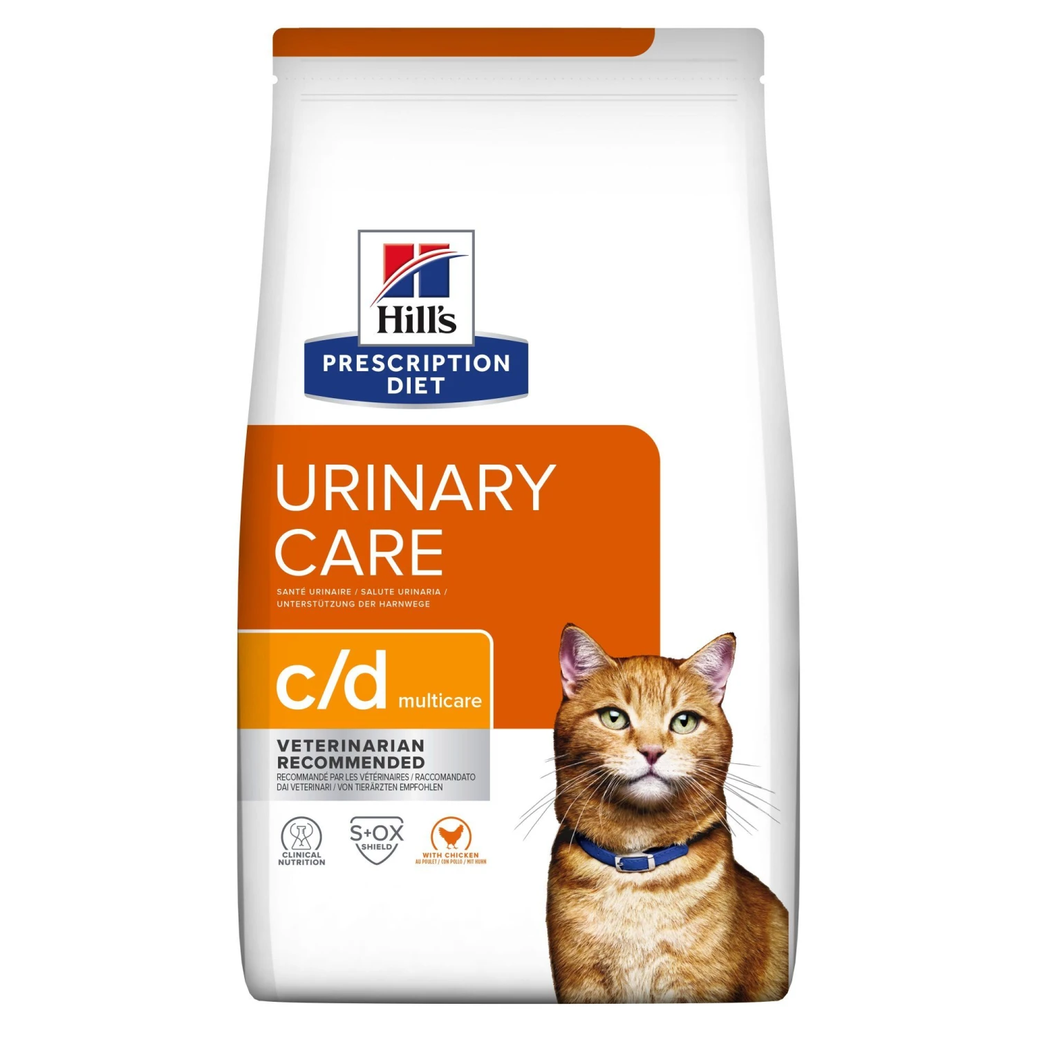 Hill's Prescription Diet C/d Multicare Urinary Care Kattenvoer Met Kip 8kg 1 Hill's Prescription Diet C/d Multicare Urinary Care Kattenvoer Met Kip 8kg