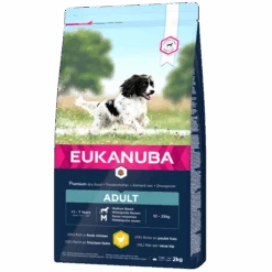 Eukanuba Adult Medium Breed - Hondenvoer Met Kip - 15kg