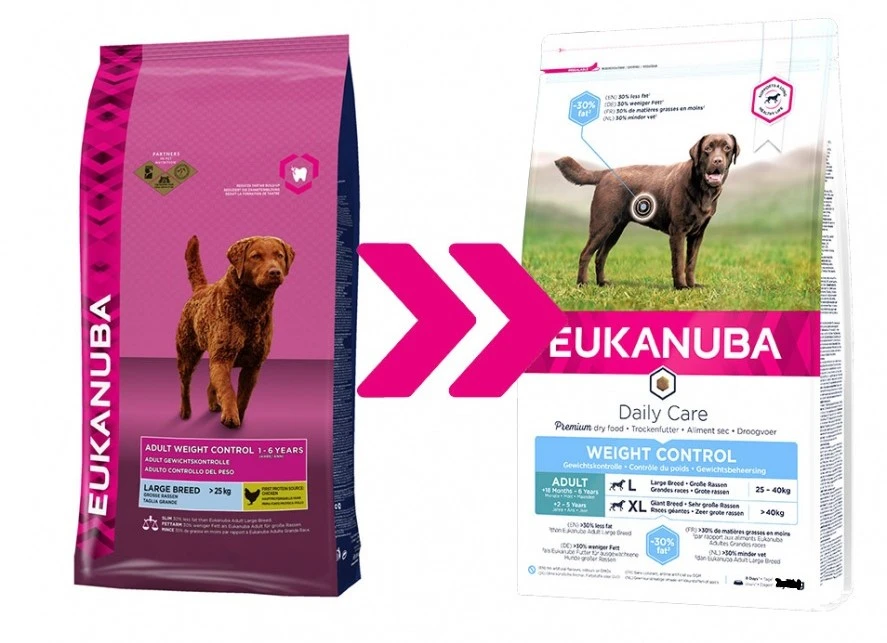 Eukanuba Adult Weight Control Large Breed – Hondenvoer - 15kg 2 Eukanuba Adult Weight Control Large Breed – Hondenvoer - 15kg - Afbeelding 2