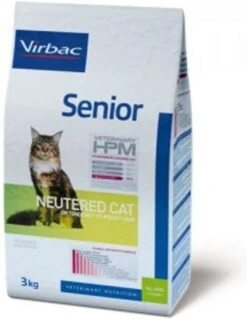 Virbac Veterinary Hpm Senior Neutered - Kattenvoer - 1,5kg