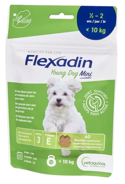 Flexadin Young Dog Mini 60 Chews 1 Flexadin Young Dog Mini 60 Chews