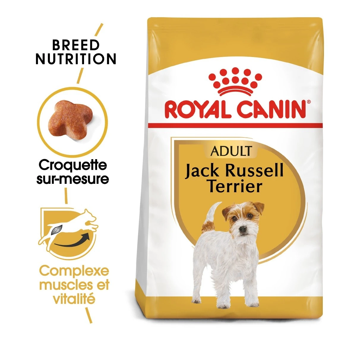 Royal Canin Jack Russell Adult - Hondenvoer - 7,5kg 3 Royal Canin Jack Russell Adult - Hondenvoer - 7,5kg - Afbeelding 3